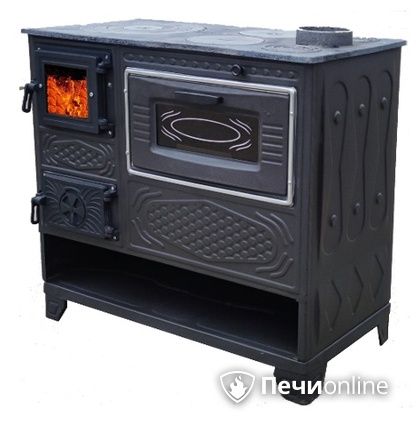 Отопительно-варочная печь МастерПечь ПВ-05С с духовым шкафом, 8.5 кВт в Иркутске